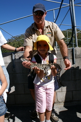 natasha et son croco